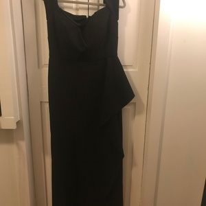 js collection black sweetheart gown